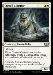Cortesão Amaldiçoado / Cursed Courtier - Magic: The Gathering - MoxLand