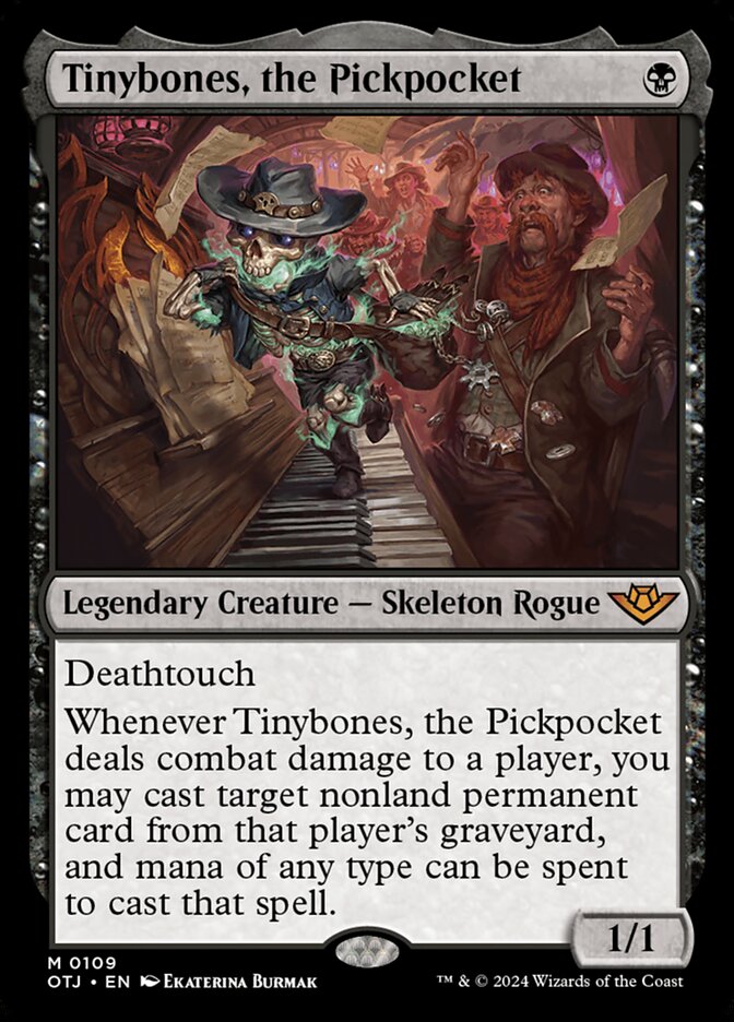 Ossinhos, o Trombadinha / Tinybones, the Pickpocket - Magic: The Gathering - MoxLand