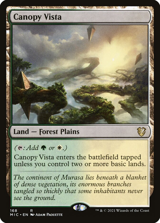 Vista do Dossel / Canopy Vista - Magic: The Gathering - MoxLand