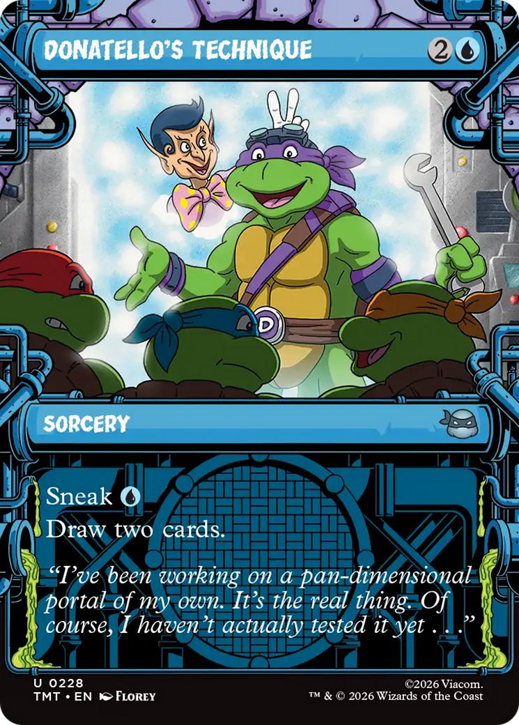 Donatello's Technique - Magic: The Gathering - MoxLand