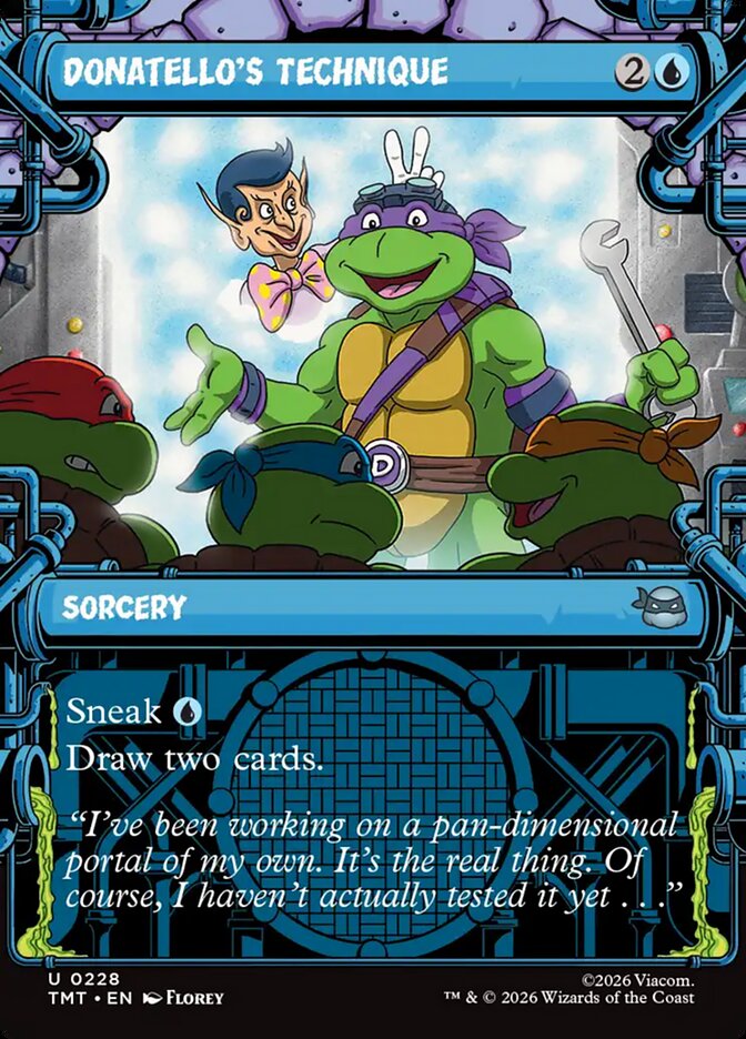 Donatello's Technique - Magic: The Gathering - MoxLand