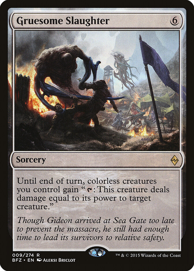 Massacre Horrendo / Gruesome Slaughter - Magic: The Gathering - MoxLand