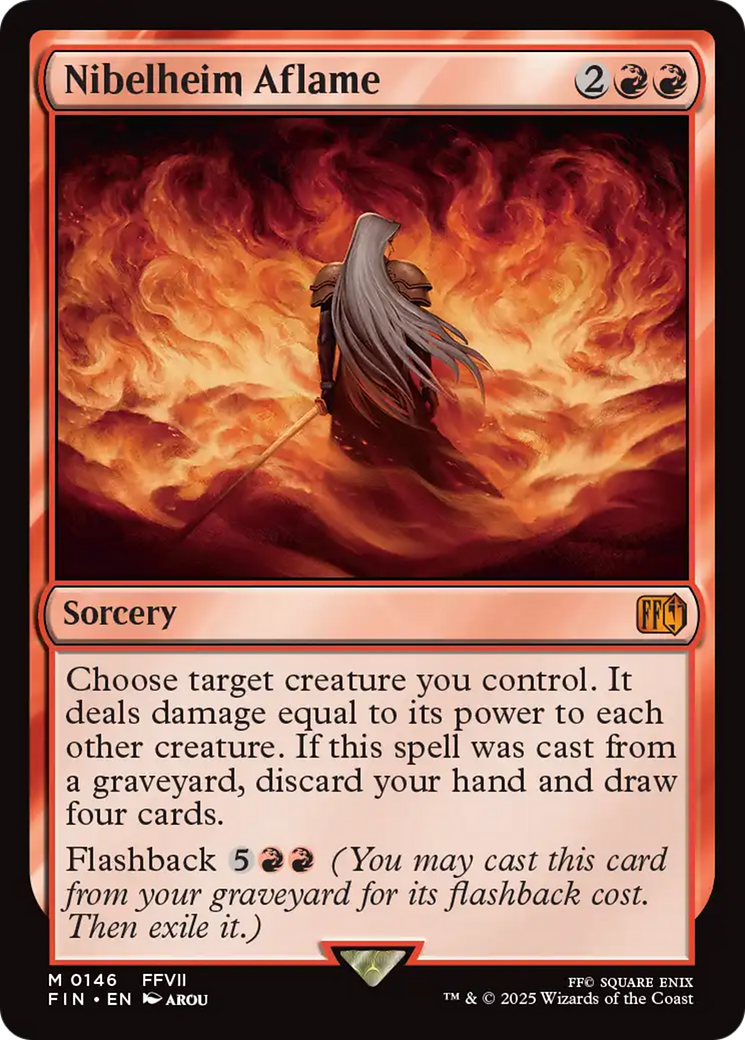 Nibelheim em Chamas / Nibelheim Aflame - Magic: The Gathering - MoxLand