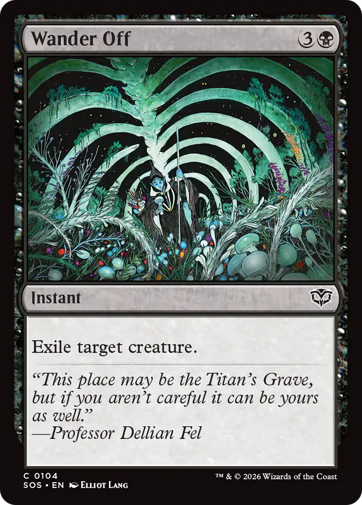 Wander Off - Magic: The Gathering - MoxLand