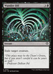 Wander Off - Magic: The Gathering - MoxLand