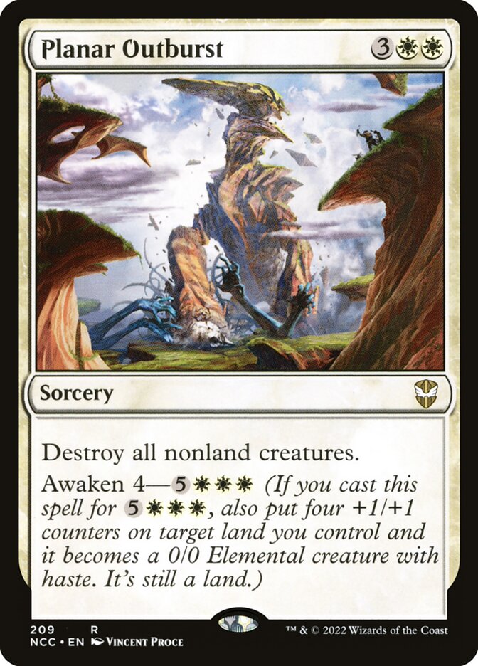 Irrupção Planar / Planar Outburst - Magic: The Gathering - MoxLand