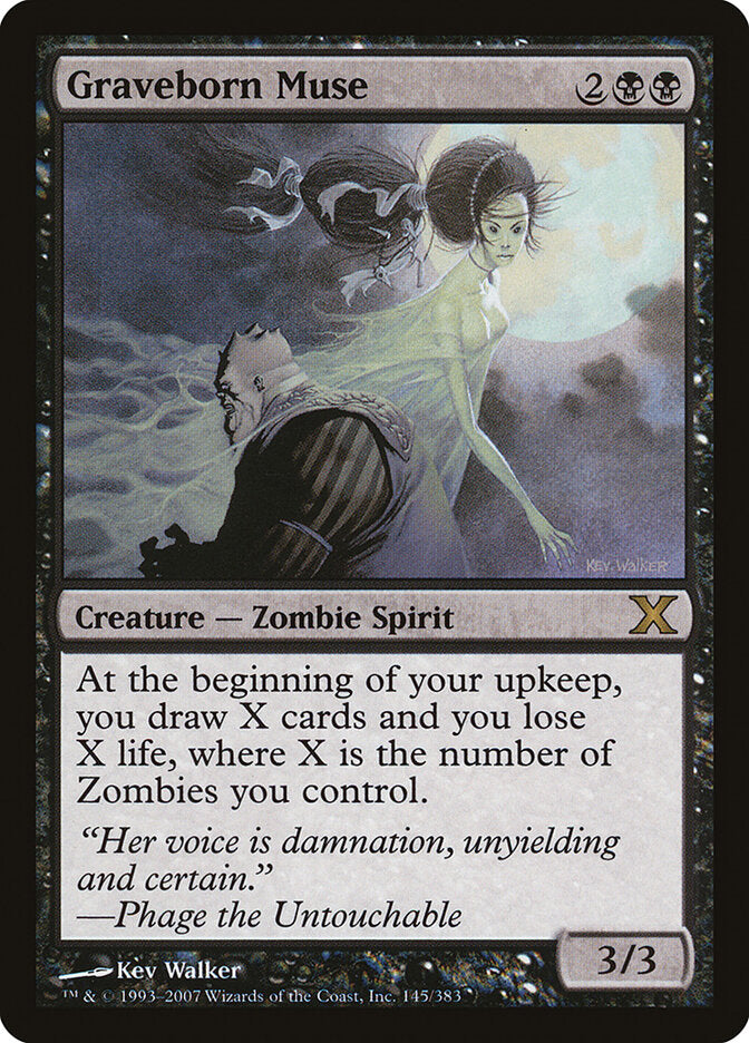 Musa Nascida do Túmulo / Graveborn Muse - Magic: The Gathering - MoxLand