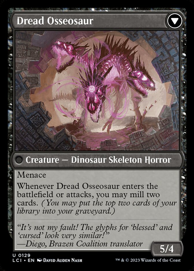 Face do Pavor / Visage of Dread - Magic: The Gathering - MoxLand