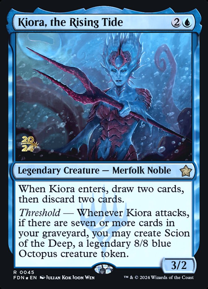 Kiora, the Rising Tide - Magic: The Gathering - MoxLand