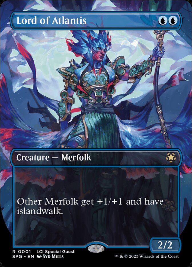 Senhor da Atlântida / Lord of Atlantis - Magic: The Gathering - MoxLand