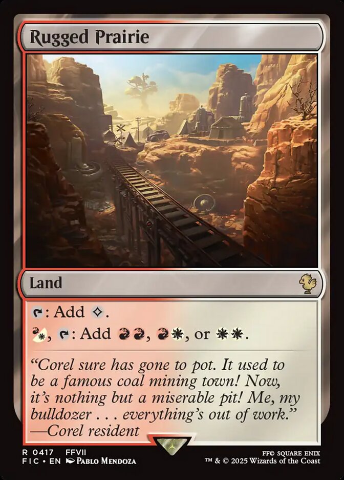 Prado Pedregoso / Rugged Prairie - Magic: The Gathering - MoxLand