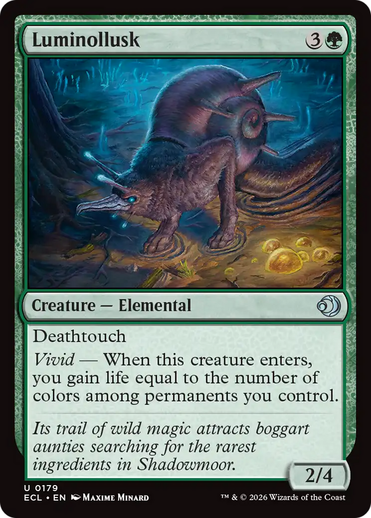 Luminolusco / Luminollusk - Magic: The Gathering - MoxLand