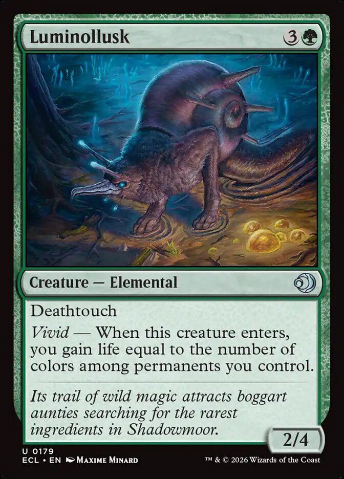 Luminolusco / Luminollusk - Magic: The Gathering - MoxLand