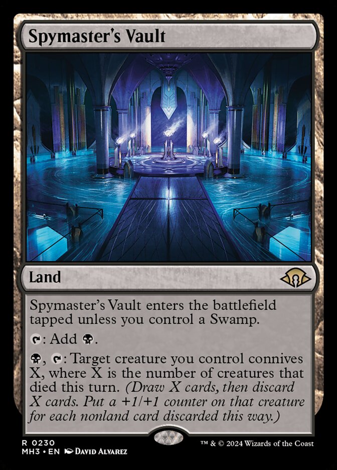 Cofre do Espião-mestre / Spymaster's Vault - Magic: The Gathering - MoxLand