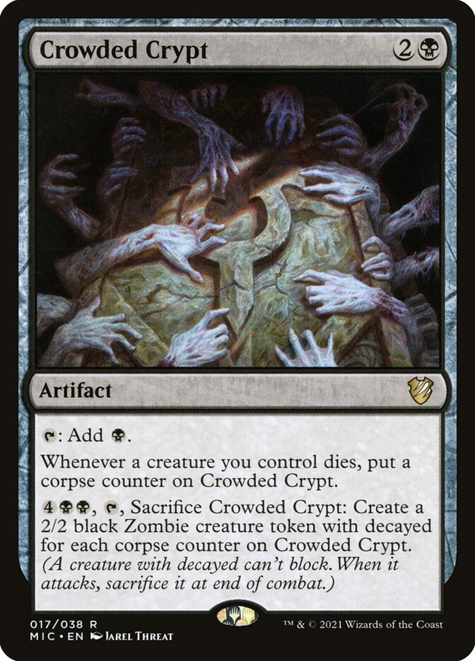Cripta Lotada / Crowded Crypt - Magic: The Gathering - MoxLand