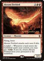 Pássaro de Fogo de Akoum / Akoum Firebird - Magic: The Gathering - MoxLand