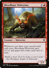 Carcaju Sanguinévoa / Bloodhaze Wolverine - Magic: The Gathering - MoxLand
