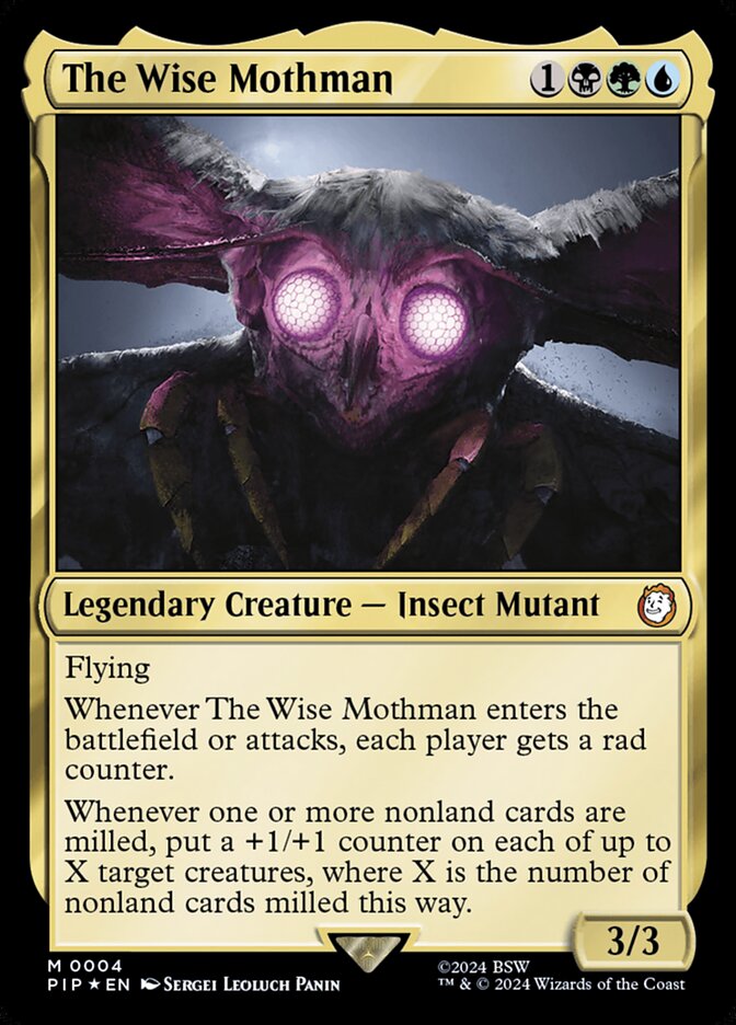 O Homem-mariposa Sábio / The Wise Mothman - Magic: The Gathering - MoxLand