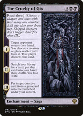 A Crueldade de Gix / The Cruelty of Gix - Magic: The Gathering - MoxLand