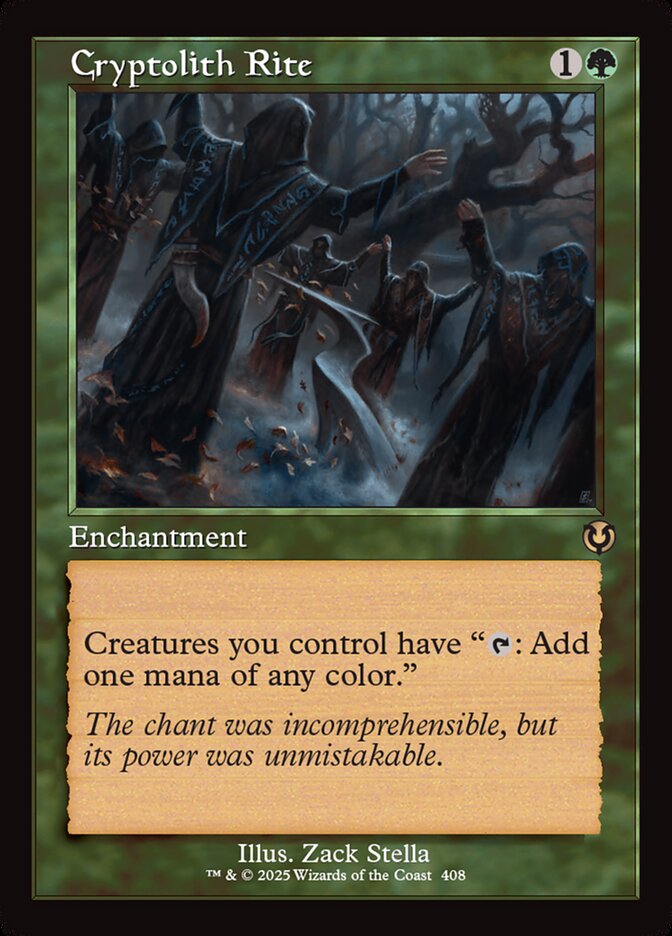 Rito do Criptólito / Cryptolith Rite - Magic: The Gathering - MoxLand