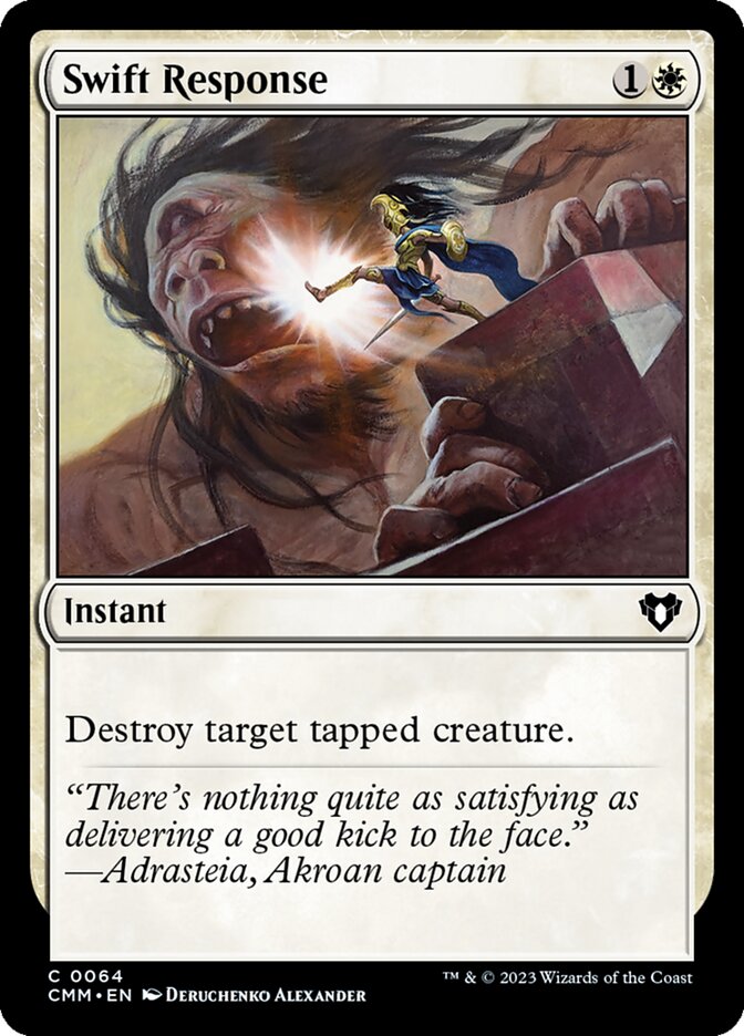 Resposta Rápida / Swift Response - Magic: The Gathering - MoxLand