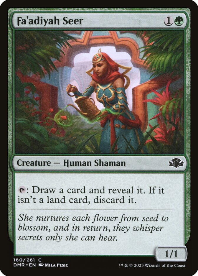 Vidente de Fa'adiyah / Fa'adiyah Seer - Magic: The Gathering - MoxLand