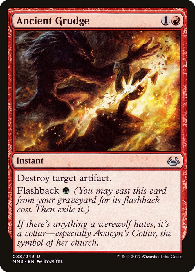 Rancor Antigo / Ancient Grudge - Magic: The Gathering - MoxLand
