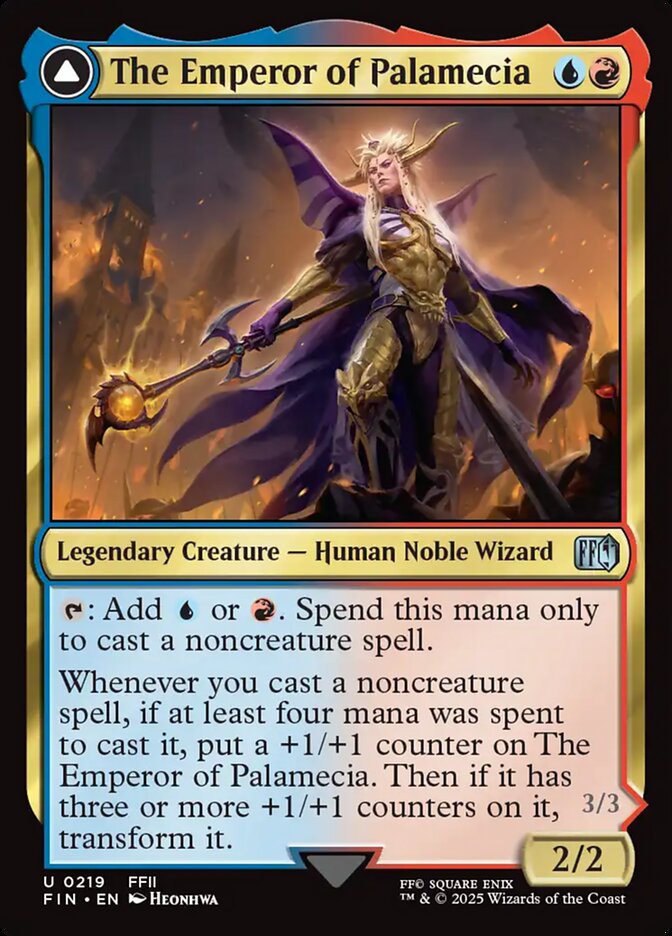 O Imperador de Palamecia / The Emperor of Palamecia - Magic: The Gathering - MoxLand