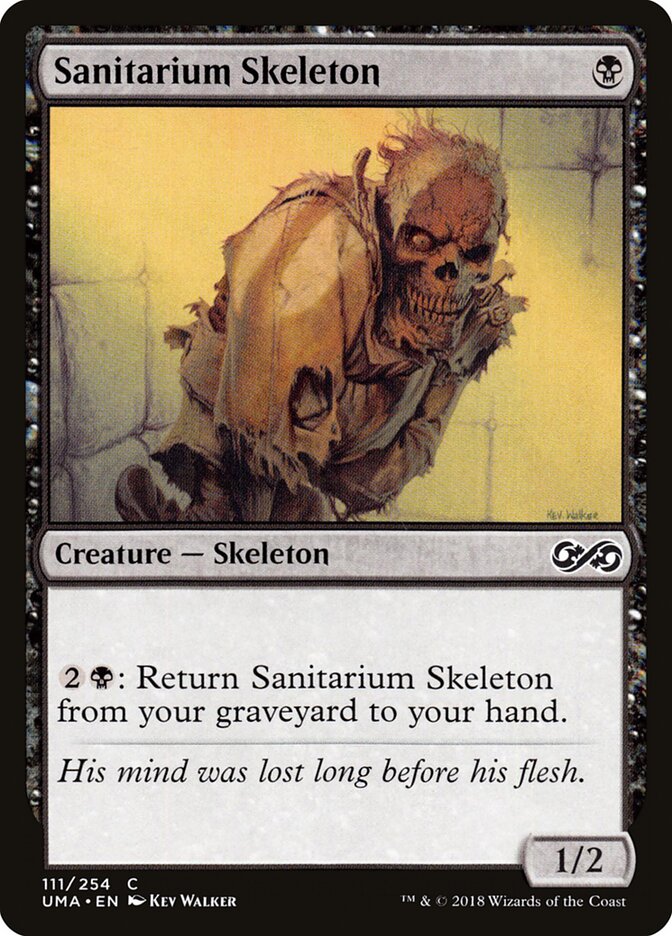 Esqueleto do Sanatório / Sanitarium Skeleton - Magic: The Gathering - MoxLand