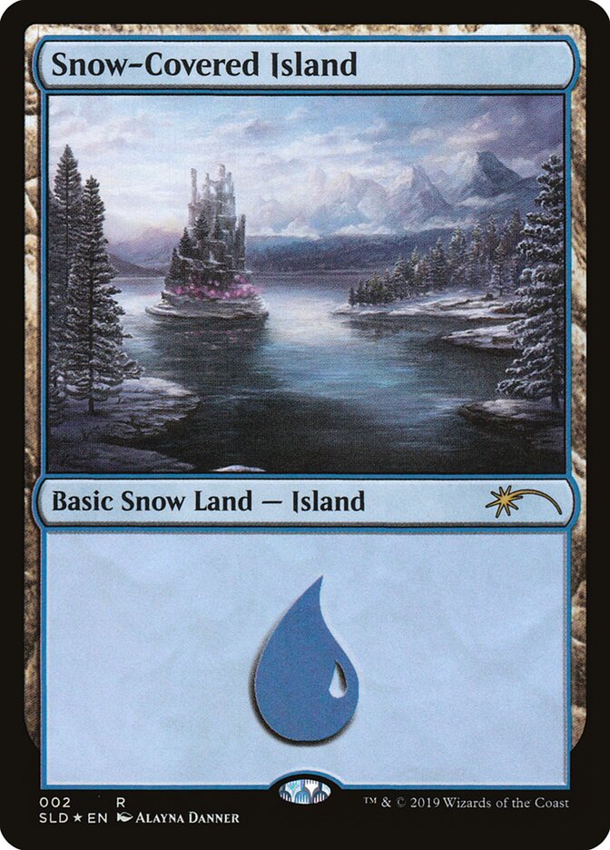 Ilha da Neve / Snow-Covered Island - Magic: The Gathering - MoxLand