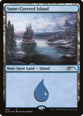 Ilha da Neve / Snow-Covered Island - Magic: The Gathering - MoxLand