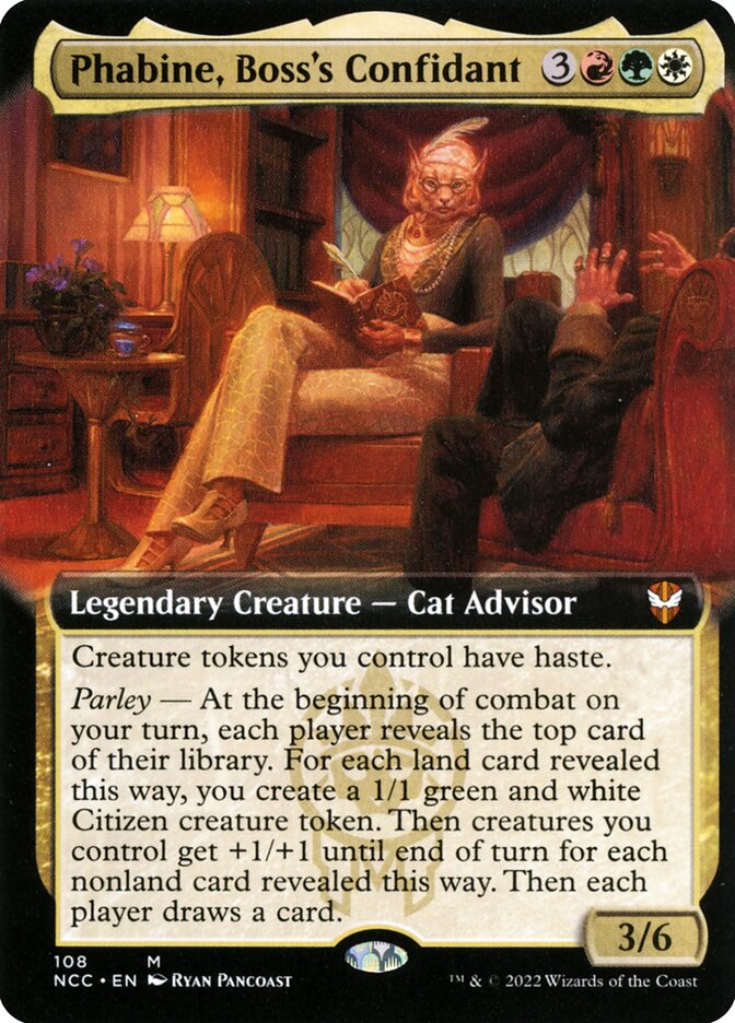Phabine, Confidente do Chefe / Phabine, Boss's Confidant - Magic: The Gathering - MoxLand