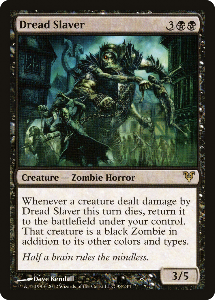 Escravizador Aterrorizante / Dread Slaver - Magic: The Gathering - MoxLand
