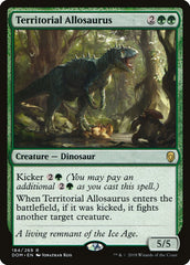 Allossauro Territorial / Territorial Allosaurus - Magic: The Gathering - MoxLand