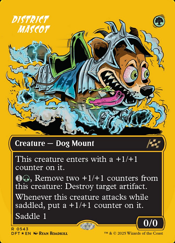 Mascote do Distrito / District Mascot - Magic: The Gathering - MoxLand