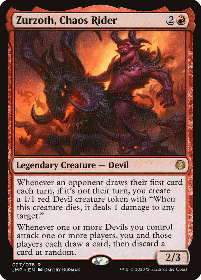 Zurzoth, Chaos Rider / Zurzoth, Chaos Rider - Magic: The Gathering - MoxLand