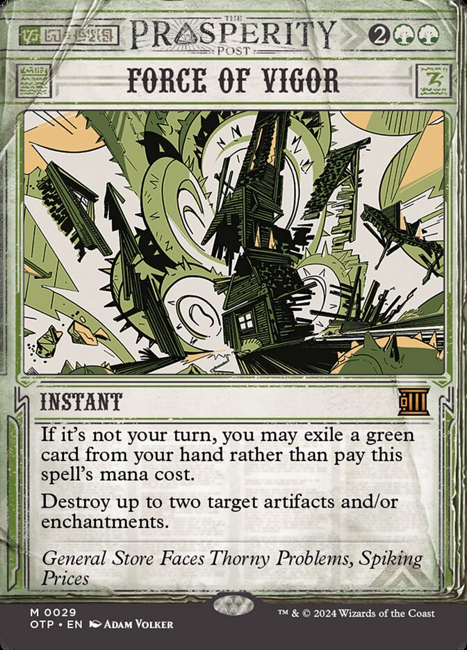 Força do Vigor / Force of Vigor - Magic: The Gathering - MoxLand