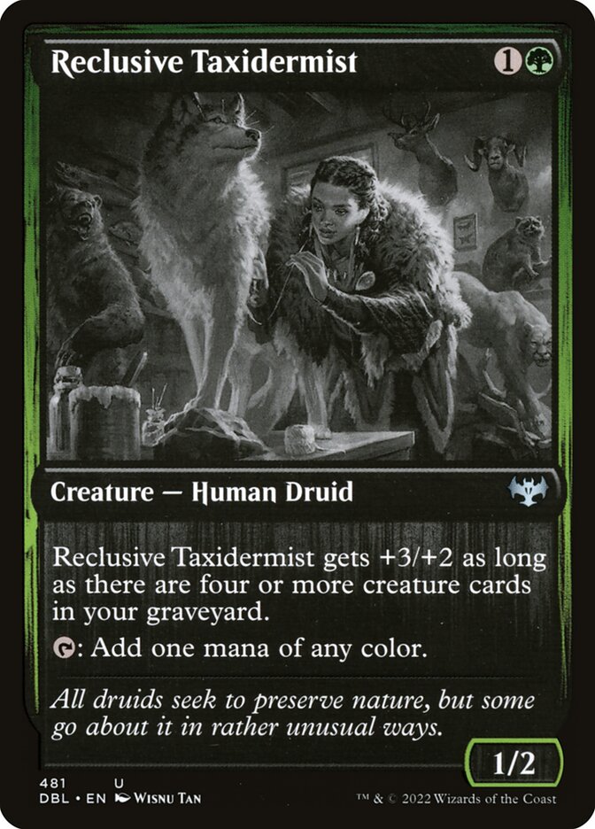 Taxidermista Reclusa / Reclusive Taxidermist - Magic: The Gathering - MoxLand