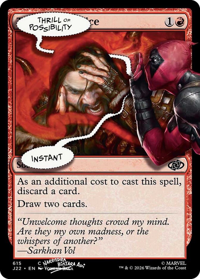 Frisson das Possibilidades / Thrill of Possibility - Magic: The Gathering - MoxLand