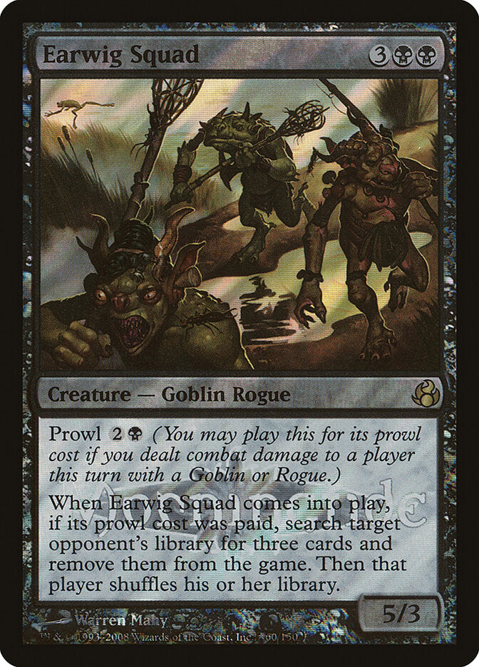 Esquadrão da Lacrainha / Earwig Squad - Magic: The Gathering - MoxLand