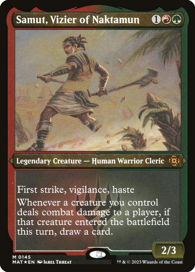 Samut, Vizir de Nactamon / Samut, Vizier of Naktamun - Magic: The Gathering - MoxLand