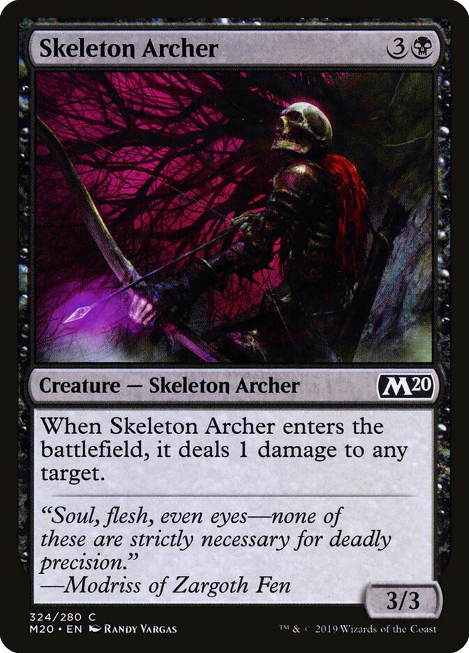 Arqueiro Esquelético / Skeleton Archer - Magic: The Gathering - MoxLand