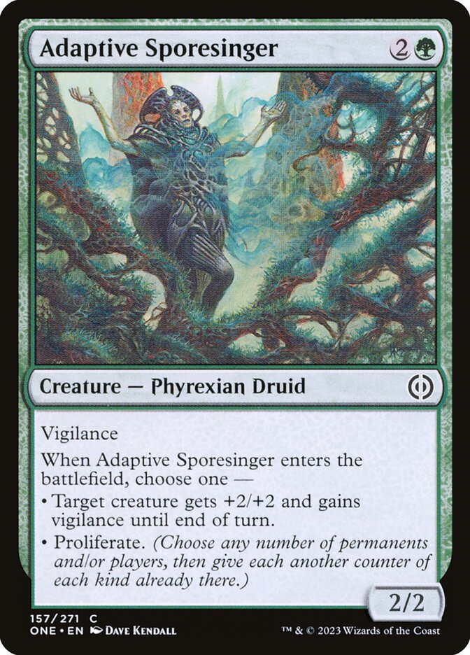 Cantasporo Adaptável / Adaptive Sporesinger - Magic: The Gathering - MoxLand