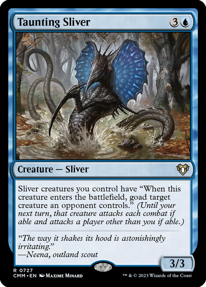Taunting Sliver - Magic: The Gathering - MoxLand