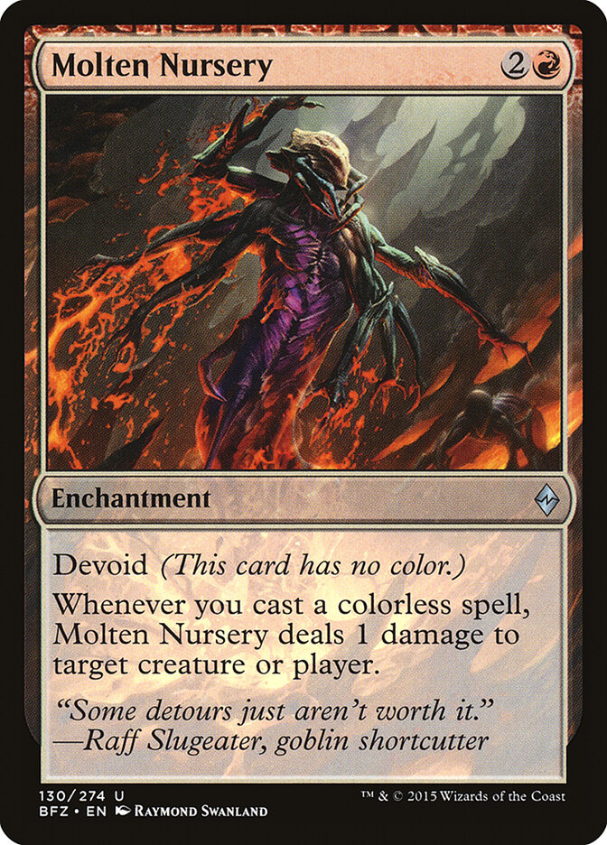 Viveiro Fundido / Molten Nursery - Magic: The Gathering - MoxLand