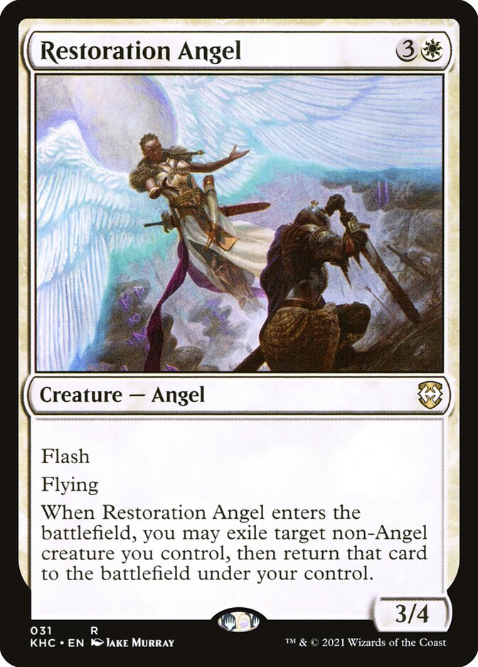 Anjo da Restauração / Restoration Angel - Magic: The Gathering - MoxLand