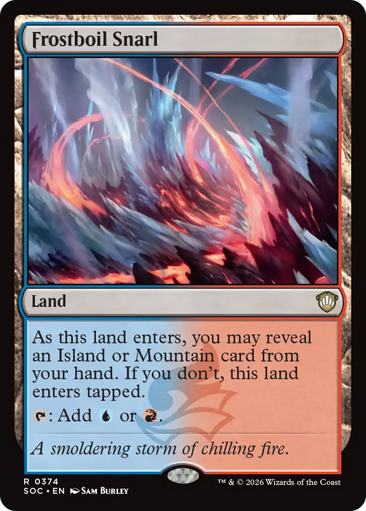 Liame da Pirogeada / Frostboil Snarl - Magic: The Gathering - MoxLand