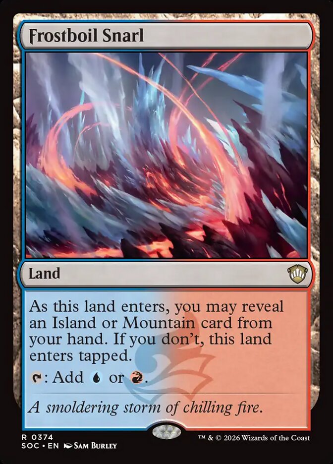 Liame da Pirogeada / Frostboil Snarl - Magic: The Gathering - MoxLand