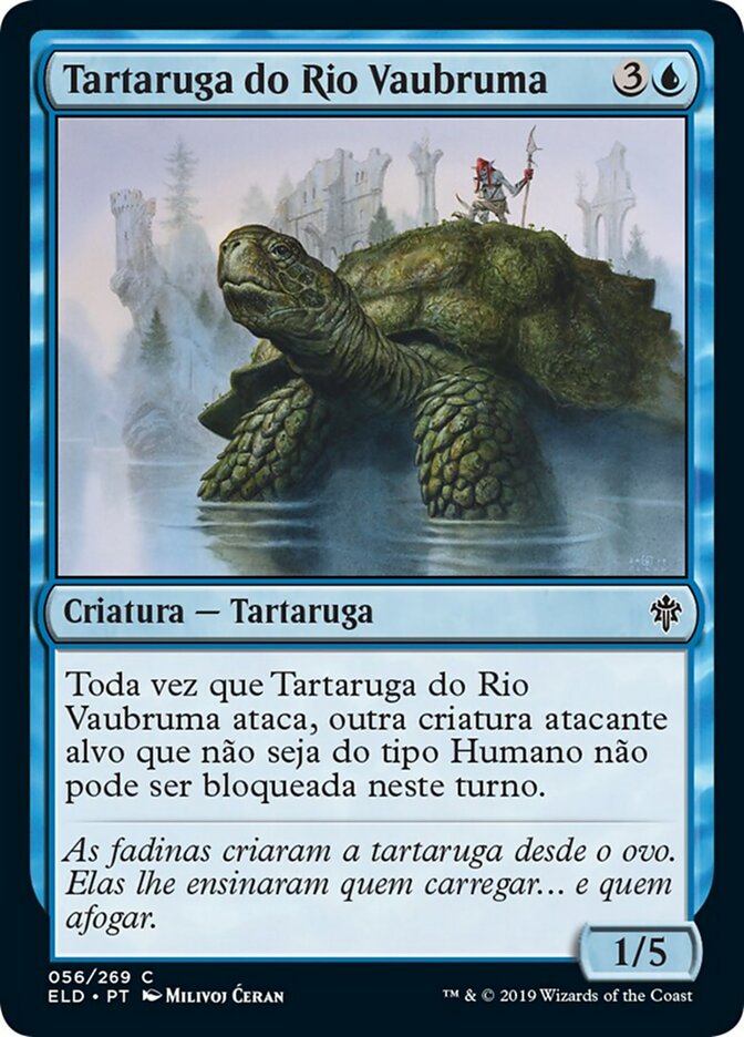 Tartaruga do Rio Vaubruma / Mistford River Turtle - Magic: The Gathering - MoxLand