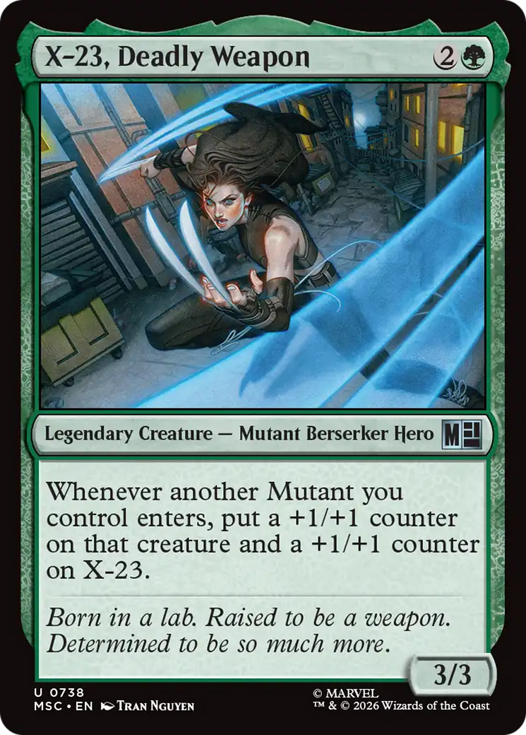 X-23, Deadly Weapon - Magic: The Gathering - MoxLand